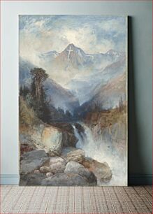 Πίνακας, Mountain of the Holy Cross (1890) by Thomas Moran