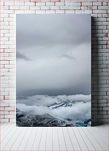 Πίνακας, Mountain Peaks Above the Clouds Βουνοκορφές Πάνω από τα Σύννεφα