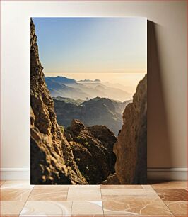 Πίνακας, Mountain Range at Sunset Οροσειρά στο ηλιοβασίλεμα