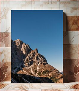 Πίνακας, Mountain Range Under Clear Sky Οροσειρά κάτω από καθαρό ουρανό