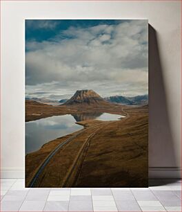 Πίνακας, Mountain Reflection Αντανάκλαση βουνού