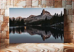 Πίνακας, Mountain Reflections at Dusk Αντανακλάσεις βουνού στο σούρουπο