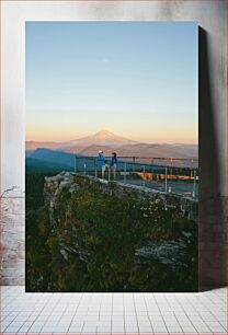 Πίνακας, Mountaintop Conversation Συνομιλία στην κορυφή του βουνού