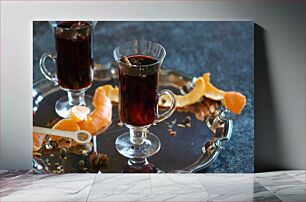 Πίνακας, Mulled Wine with Spices Ζεστό κρασί με μπαχαρικά