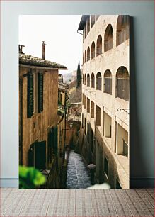 Πίνακας, Narrow European Alleyway Στενό Ευρωπαϊκό Σοκάκι