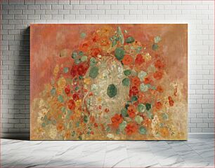 Πίνακας, Nasturtiums (1905) by Odilon Redon