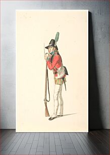 Πίνακας, National Guardsman by Johannes Senn