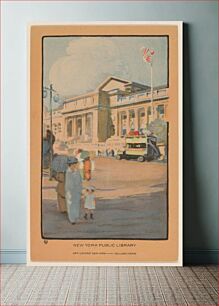 Πίνακας, New York Public Library (1914) by Rachael Robinson Elmer