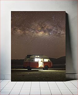 Πίνακας, Night Camper Van under the Stars Night Camper Van under the Stars