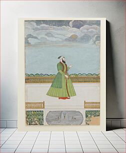 Πίνακας, Nobleman on a Terrace, attributed to India, Murshidabad (ca. 1780)