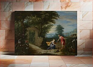 Πίνακας, Noli me tangere, 1640, Jan II Brueghel