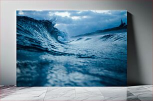 Πίνακας, Ocean Wave at Dusk Ωκεάνιο κύμα στο σούρουπο