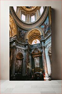 Πίνακας, Ornate Church Interior Περίτεχνο εσωτερικό της εκκλησίας