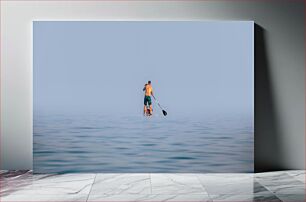 Πίνακας, Paddleboarding in the Sea Paddleboarding in the Sea