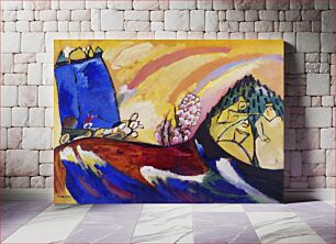 Πίνακας, Painting with Troika (1911) by Wassily Kandinsky