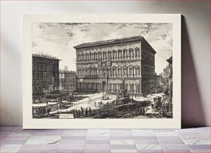 Πίνακας, Palazzo Farnese by Giovanni Battista Piranesi