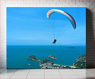 Πίνακας, Paragliding Over the Sea Αλεξίπτωτο πλαγιάς πάνω από τη θάλασσα