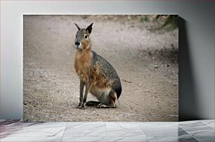 Πίνακας, Patagonian Mara on a Path Patagonian Mara on a Path