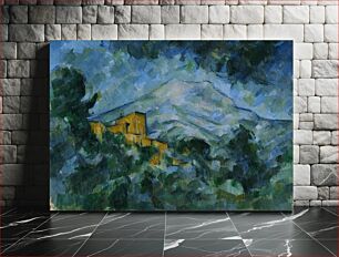 Πίνακας, Paul Cézanne's Mont Sainte-Victoire and Château Noir (ca. 1904)