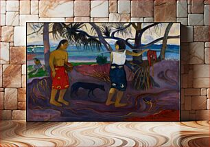 Πίνακας, Paul Gauguin's I Raro Te Oviri (Under the Pandanus) (1891)