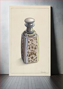 Πίνακας, Perfume Bottle (ca. 1938) by Erwin Schwabe