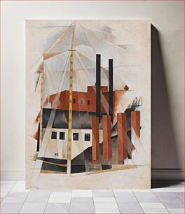 Πίνακας, Piano Mover's Holiday by Charles Demuth