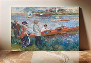 Πίνακας, Pierre-Auguste Renoir's Oarsmen at Chatou (1879)