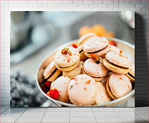 Πίνακας, Plate of Macarons Πιάτο με μακαρόν