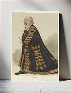 Πίνακας, Politicians - Vanity Fair. 'Mr. Speaker.' The Rt. Hon. J.W. Lowther