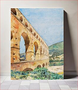 Πίνακας, Pont du Gard, France, Cass Gilbert