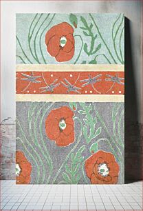 Πίνακας, Poppies (1908) by Goyō Hashiguchi