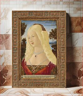 Πίνακας, Portrait of a Lady (ca. 1485) by Neroccio de' Landi