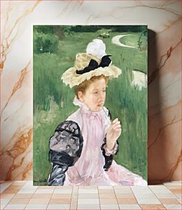 Πίνακας, Portrait of a Young Girl (1899) by Mary Cassatt