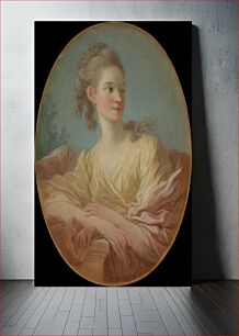 Πίνακας, Portrait of a Young Woman by Jean-Honoré Fragonard