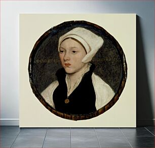 Πίνακας, Portrait of a Young Woman with a White Coif by Hans Holbein the Younger