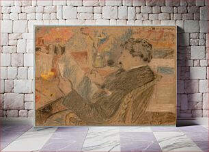 Πίνακας, Portrait of Jan Toorop by Georges Lemmen