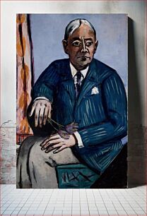 Πίνακας, Portrait of Ludwig Berger (1945) by Max Beckmann