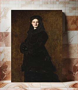 Πίνακας, Portrait of Madame Paul Duchesne-Fournet by Jean Jacques Henner