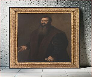 Πίνακας, Portrait of merchant and art collector, Willibald Imhoff the Elder by Titian