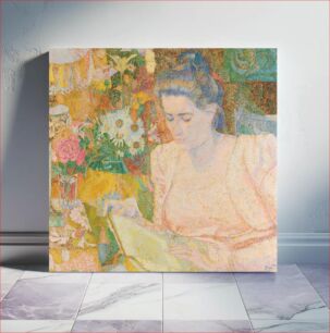 Πίνακας, Portrait of Mrs Marie Jeannette de Lange (1900) by Jan Toorop