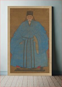 Πίνακας, Portrait of the Artist's Great-Granduncle Yizhai at the Age of Eighty-Five by Ruan Zude