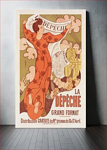 Πίνακας, Poster for "La Dépêche de Toulouse" (Affiche pour "la Dépêche de Toulouse") (1898) by