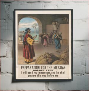 Πίνακας, Preparation for the messiah