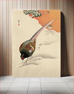 Πίνακας, Print by Koson,:pheasant