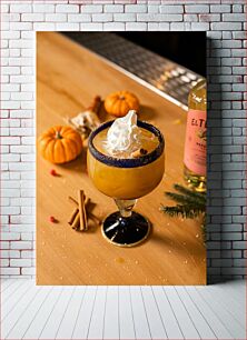 Πίνακας, Pumpkin Spice Cocktail Κοκτέιλ μπαχαρικών κολοκύθας