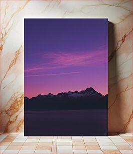 Πίνακας, Purple Mountain Sunset Purple Mountain Sunset