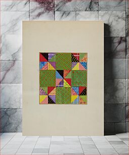 Πίνακας, Quilt Section (c. 1940) by Cornelius Christoffels and Margaret Linsley