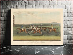 Πίνακας, Racing [set of four]: 4. Race for the Claret Stakes Newmarket