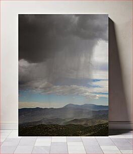 Πίνακας, Rain Over Mountains Βροχή Πάνω από Βουνά