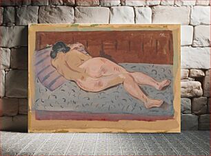 Πίνακας, Reclining nude by Cyprián Majerník